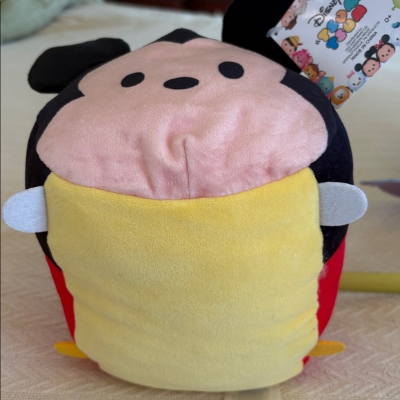 NWT Disney Mickey Mouse Tsum Tsum Plush stackable like squishmallow - Picture 3 of 8